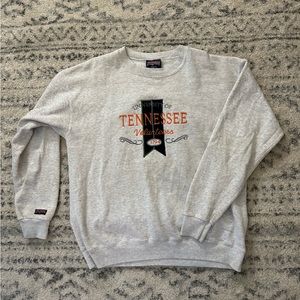 Vintage Jan Sport University of Tennessee Sweatshirt Light Grey - Large